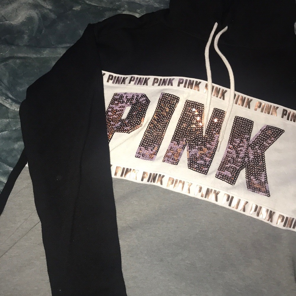Black & White PINK Hoodie
